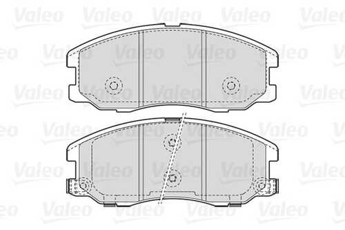 301942 VALEO Тормозные колодки