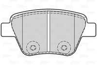 302134 VALEO Колодки тормозные дисковые