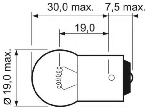 Лампа накаливания VALEO 32219