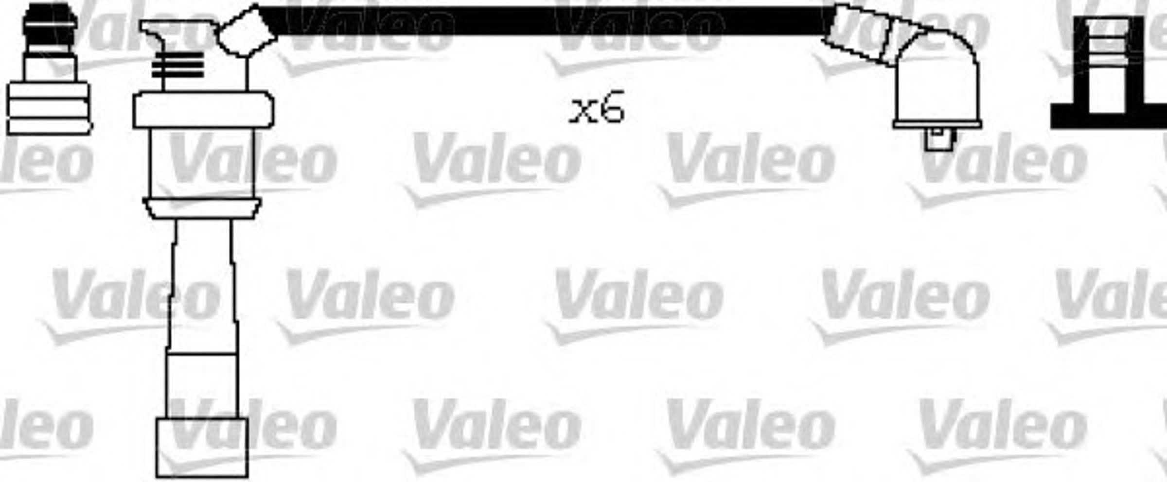 Комплект проводов зажигания VALEO 346273