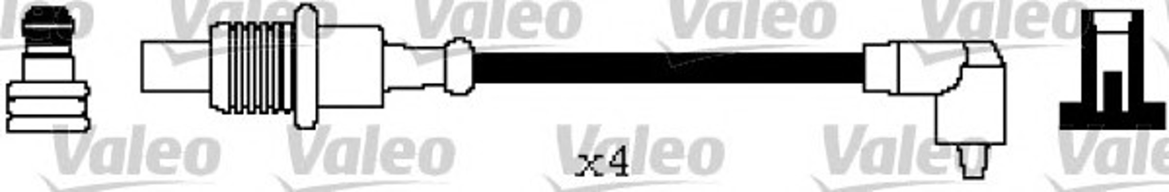 Комплект проводов зажигания VALEO 346613