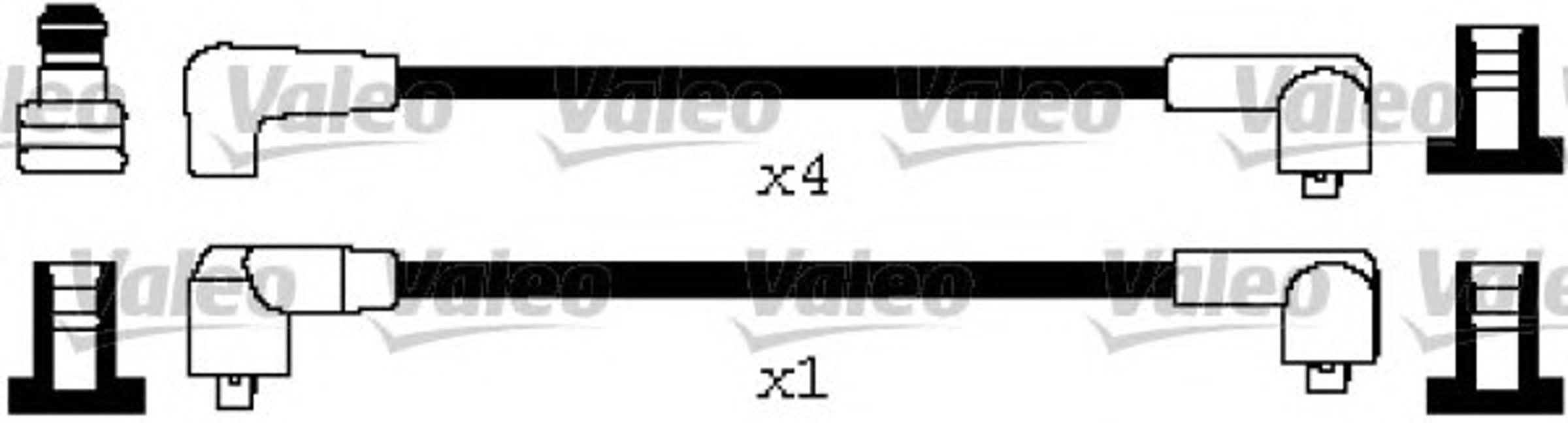 Комплект проводов зажигания VALEO 346627