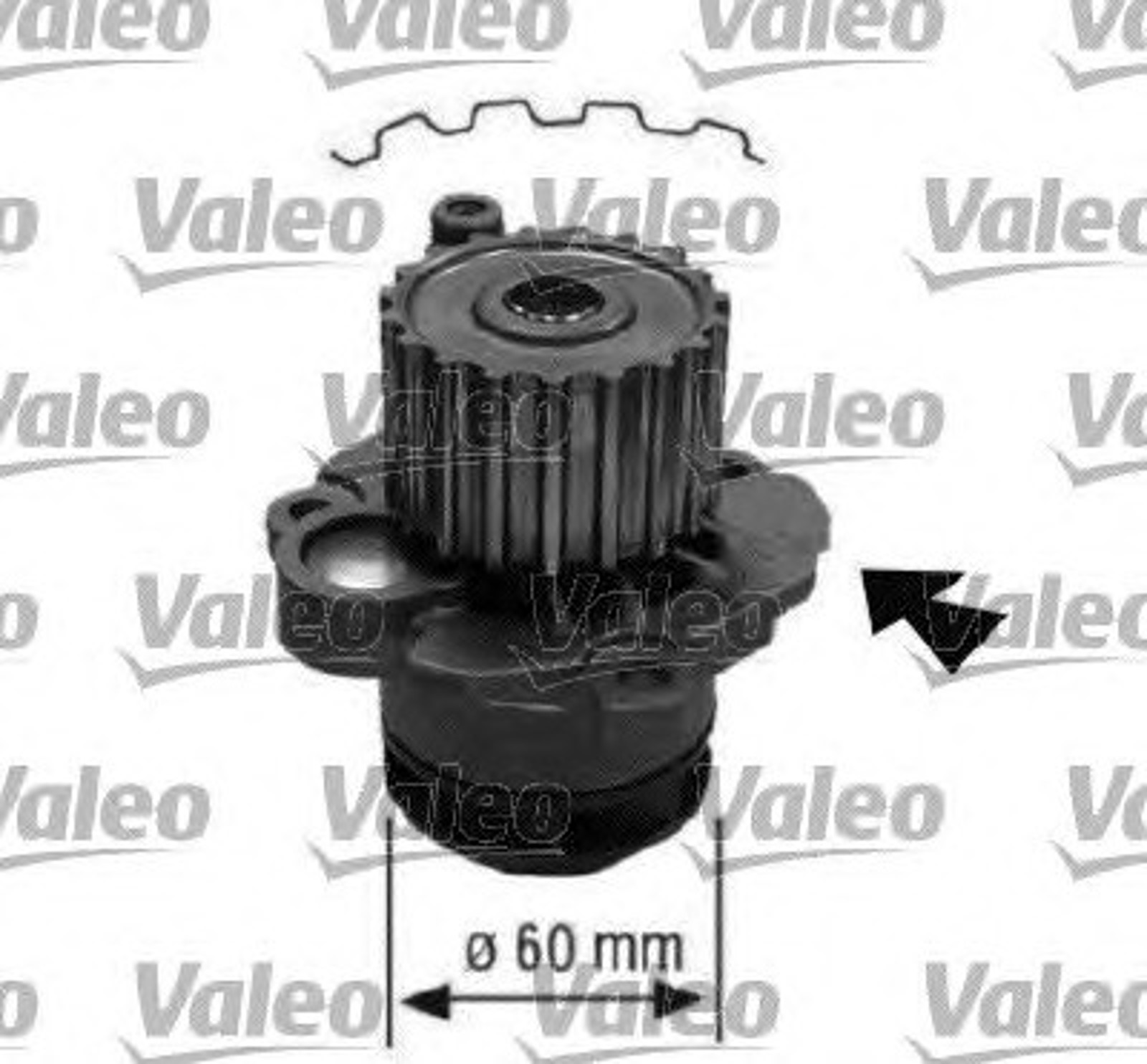 Насос водяной VALEO 506874