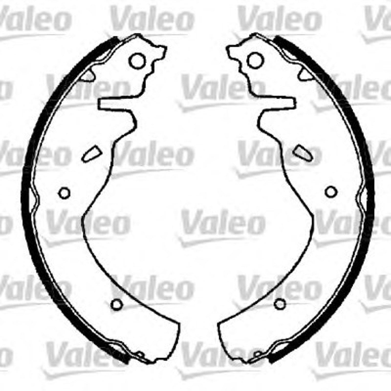Комплект тормозных колодок VALEO 562740