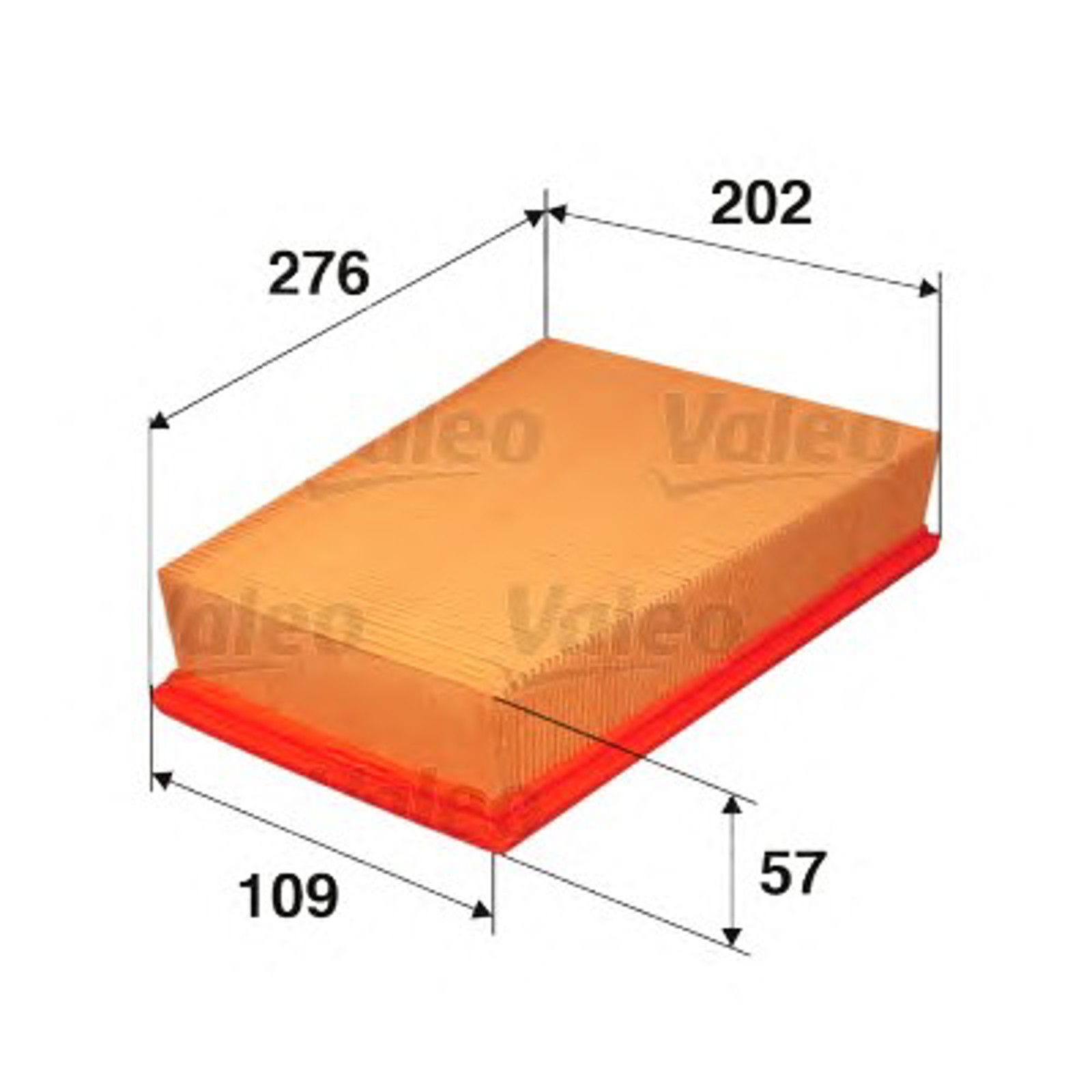 Фильтр воздушный VALEO 585019