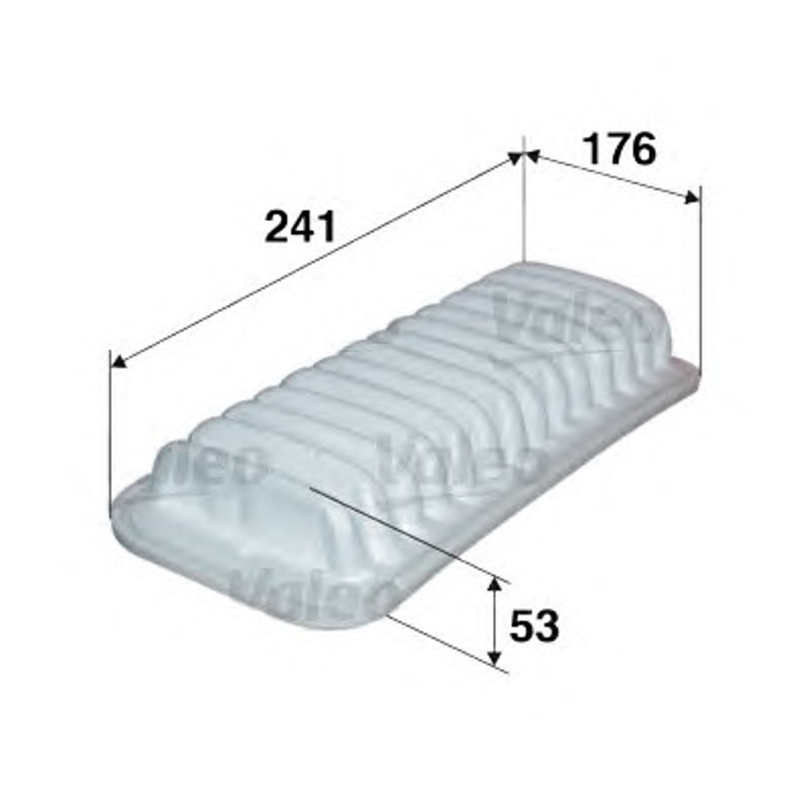 Фильтр воздушный VALEO 585162