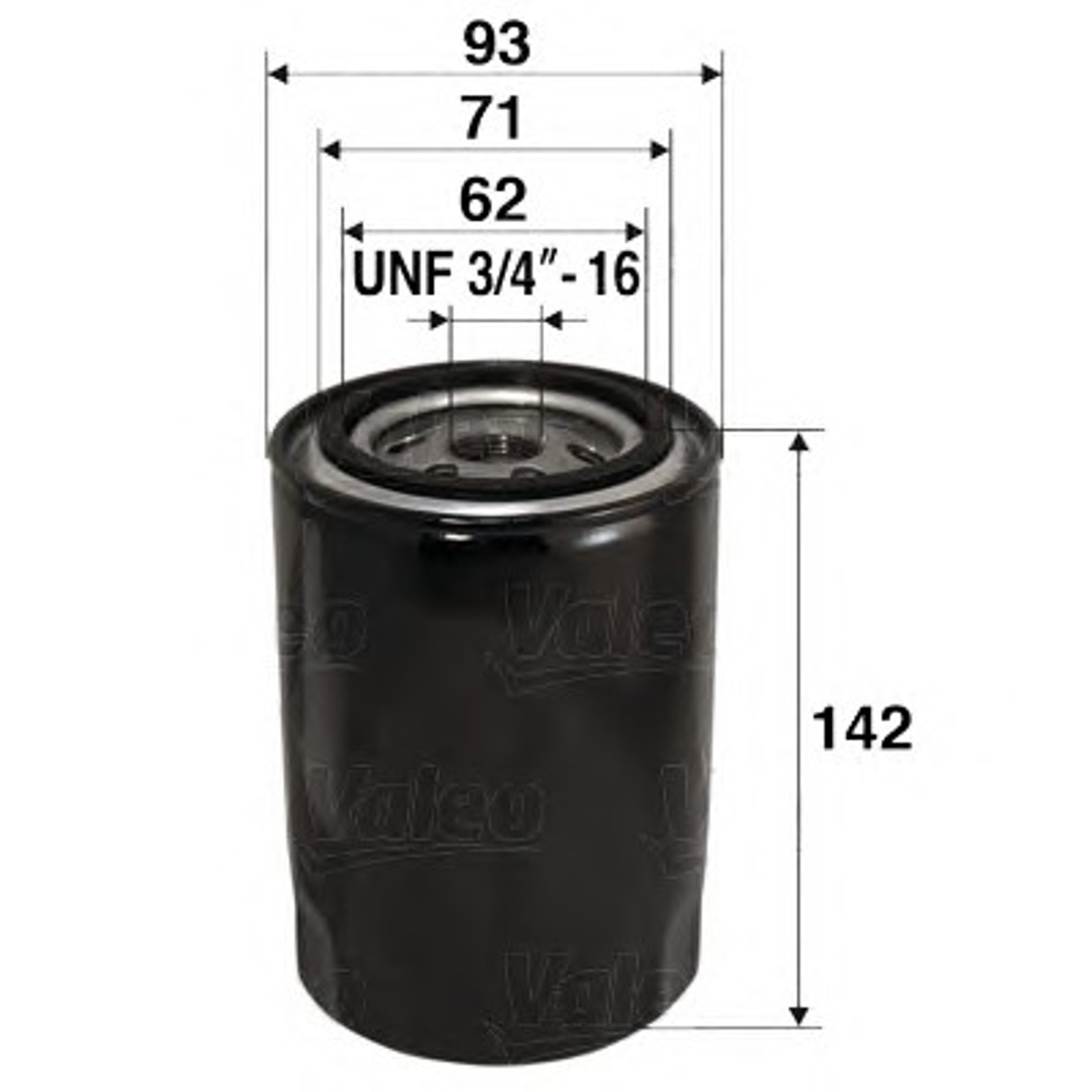 Фильтр масляный VALEO 586024