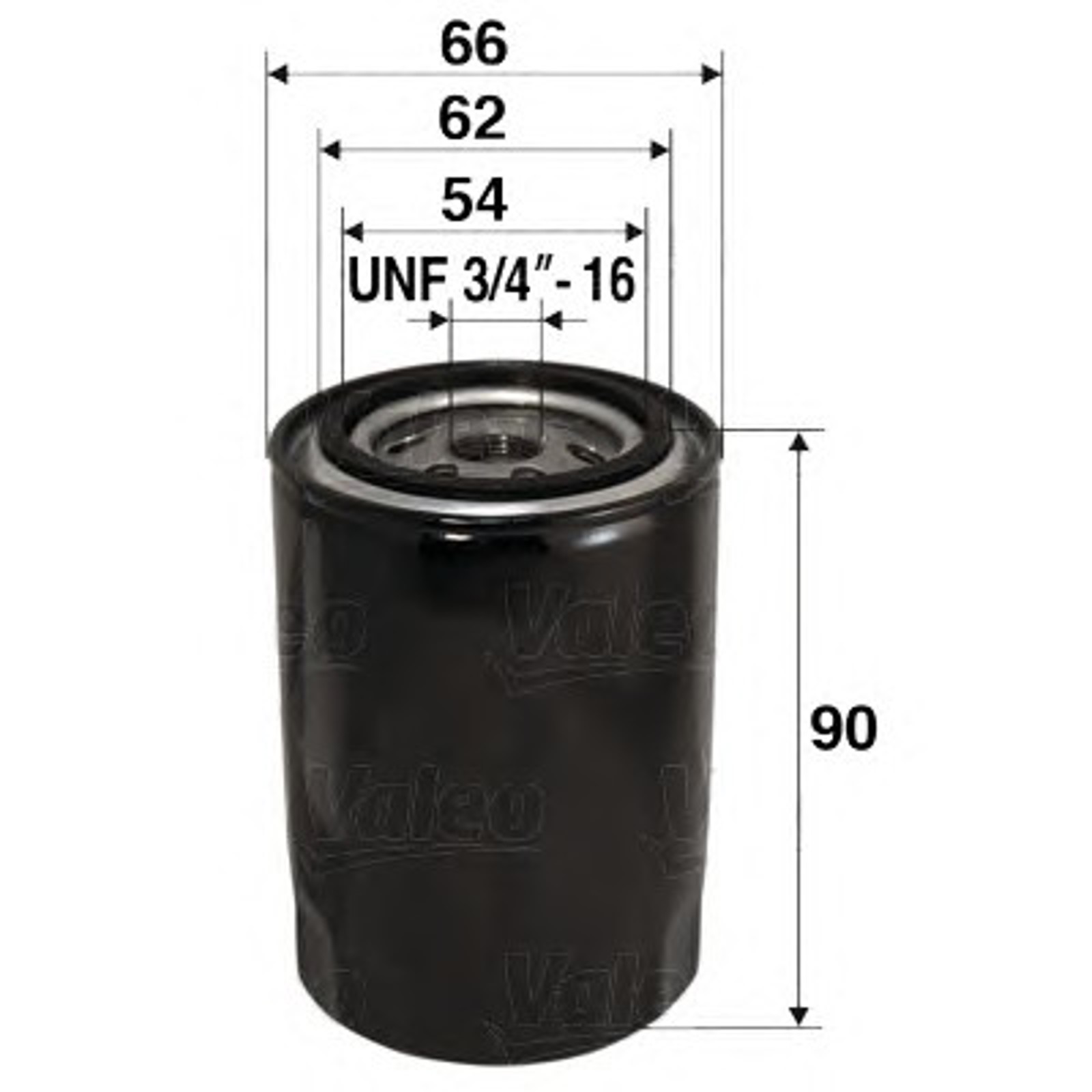 Фильтр масляный VALEO 586049