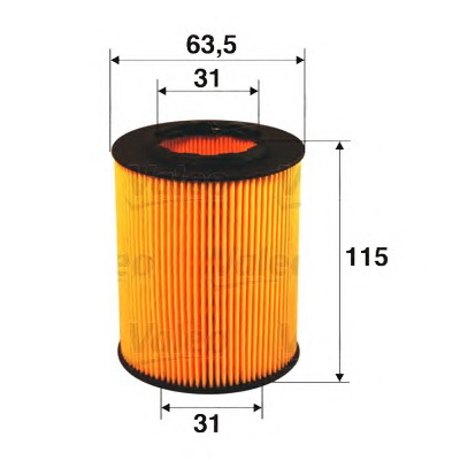 Фильтр масляный VALEO 586505