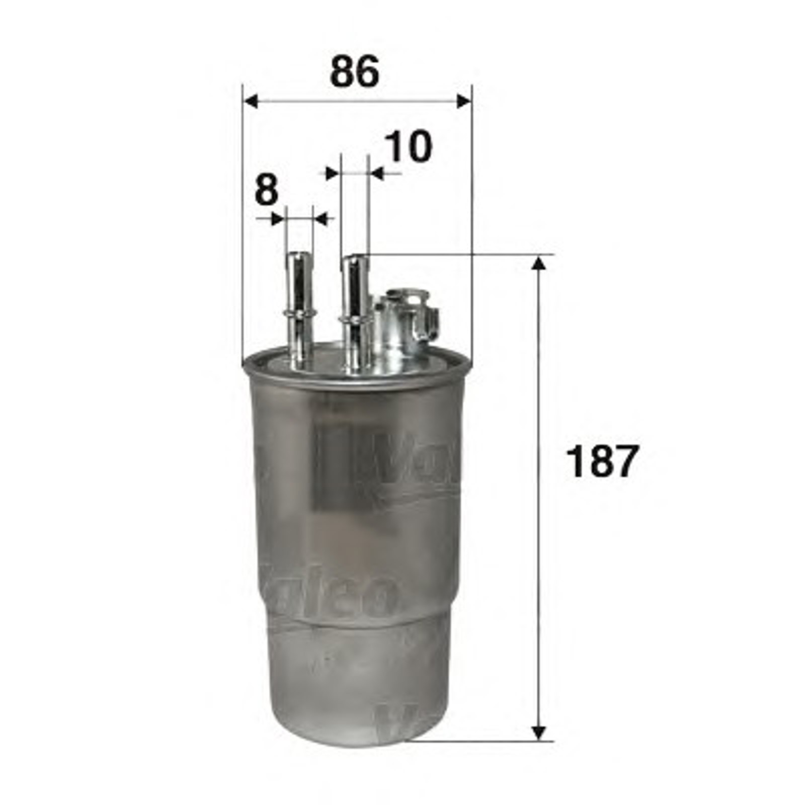 Фильтр топливный VALEO 587503