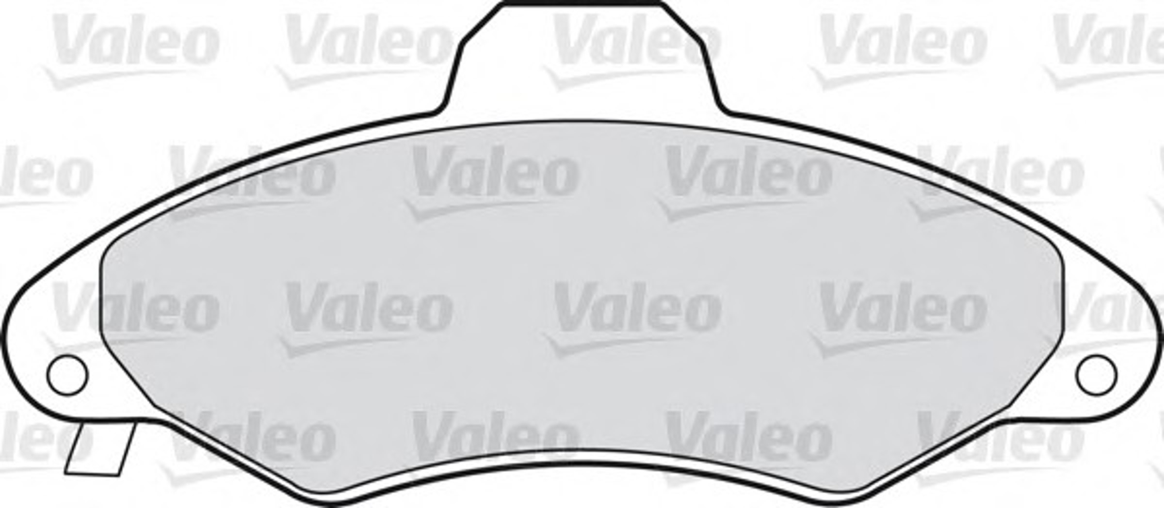 Колодки тормозные дисковые VALEO 598172