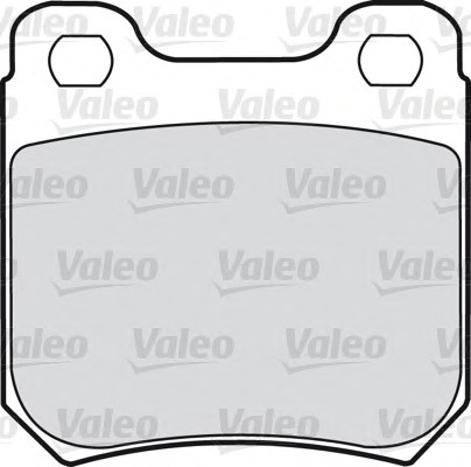Комплект тормозных колодок дисковый тормоз VALEO 598243