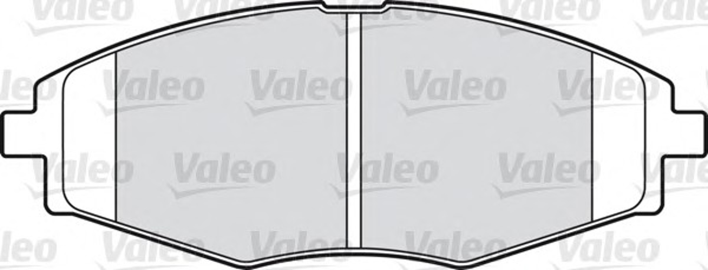 Колодки тормозные дисковые VALEO 598316