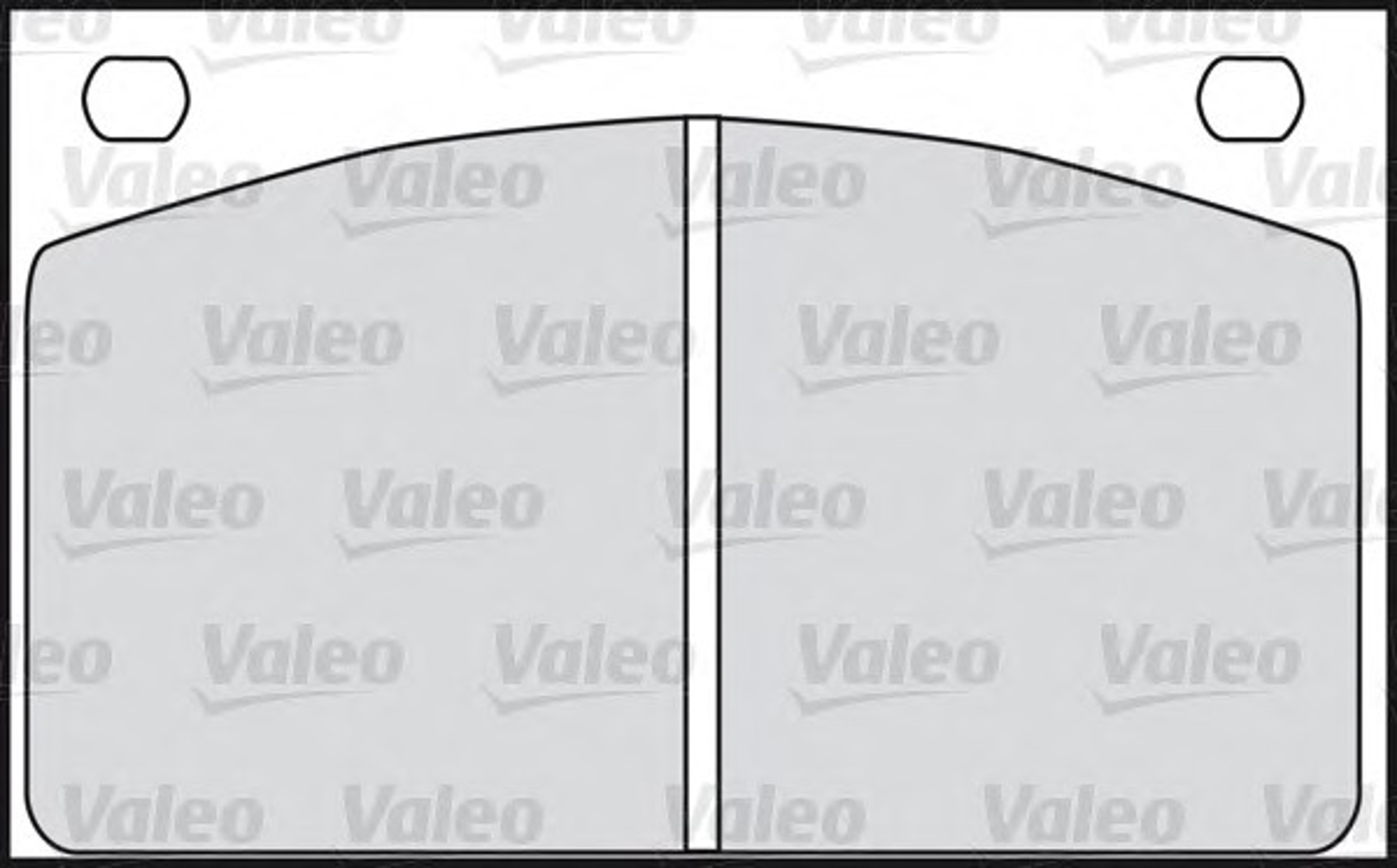 Комплект тормозных колодок дисковый тормоз VALEO 598337