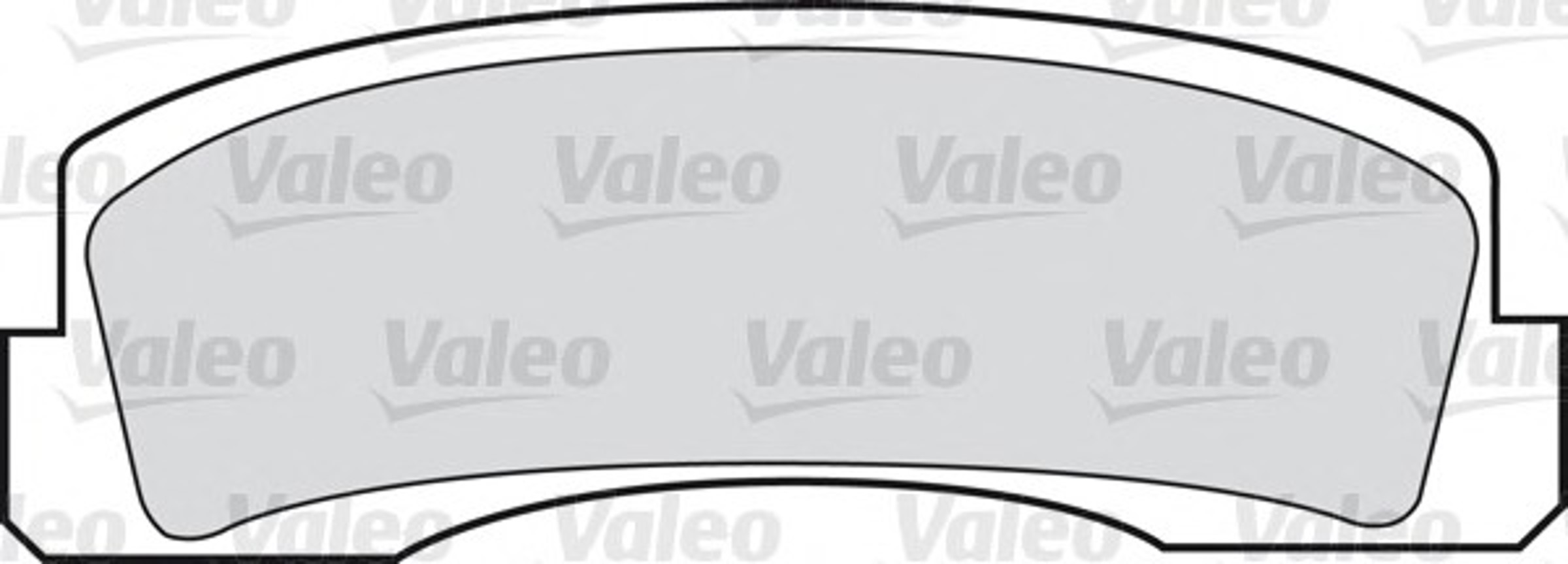 Колодки тормозные дисковые VALEO 598389