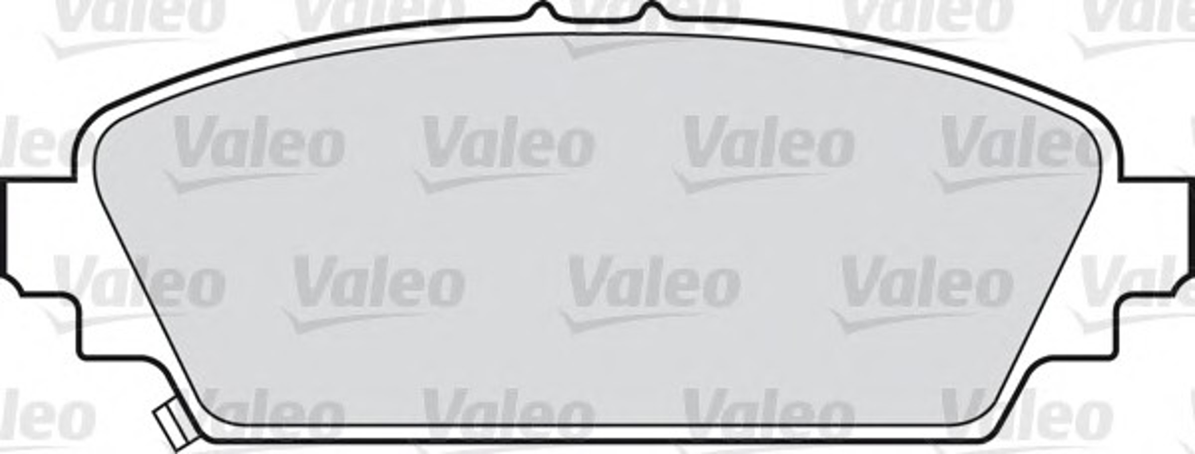 Колодки тормозные дисковые VALEO 598435