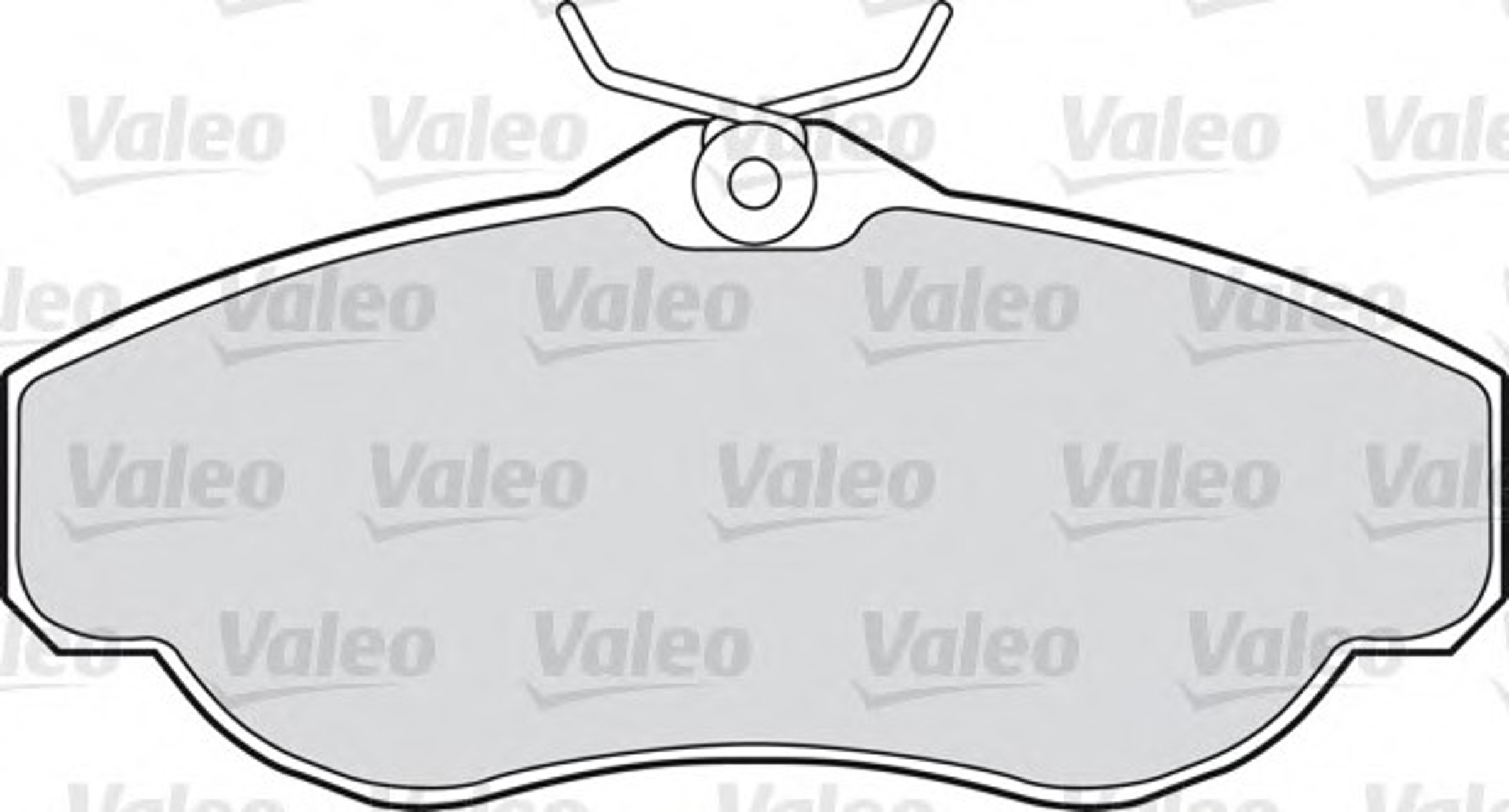 Колодки тормозные дисковые VALEO 598441