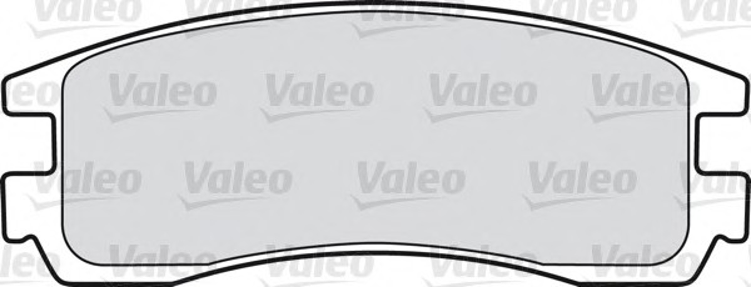 Комплект тормозных колодок дисковый тормоз VALEO 598459