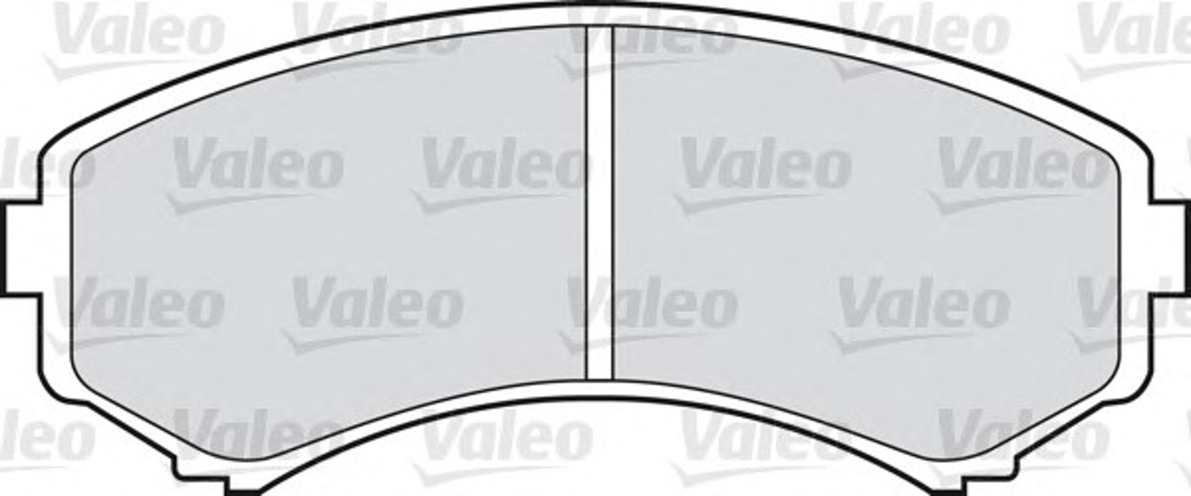 Колодки тормозные дисковые VALEO 598515