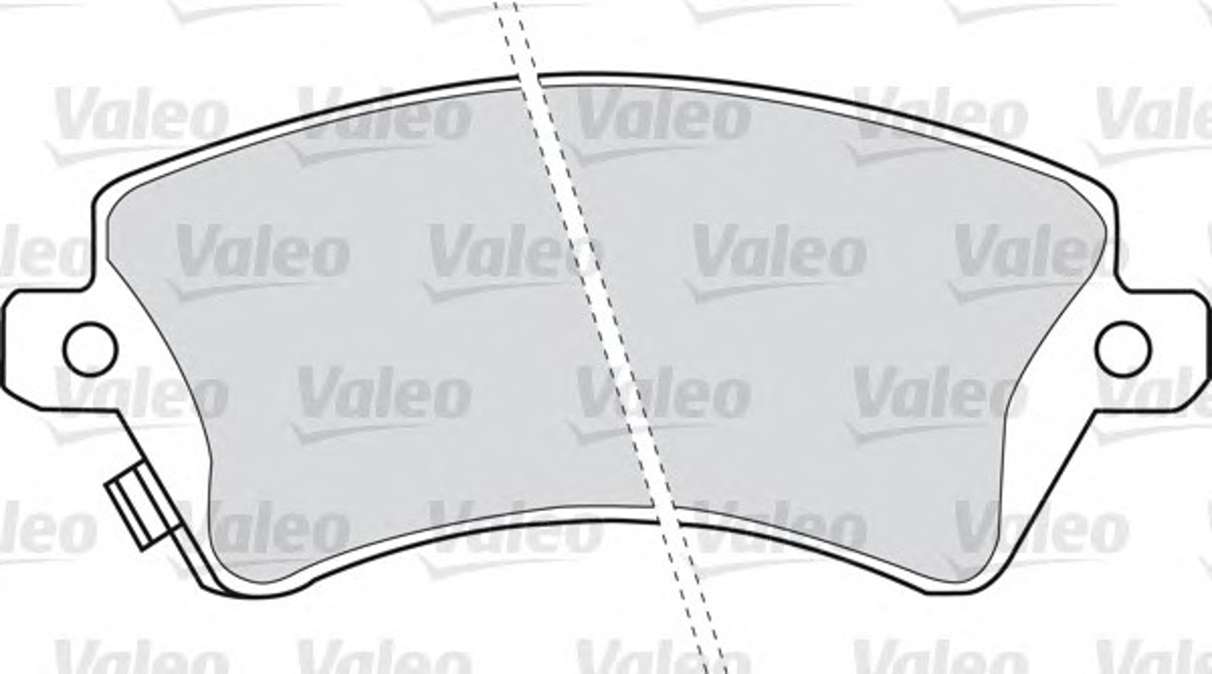 Колодки тормозные дисковые VALEO 598679