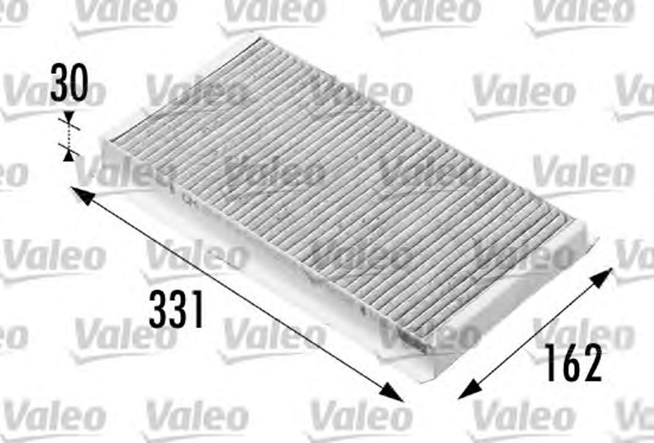 Фильтр салона VALEO 698710