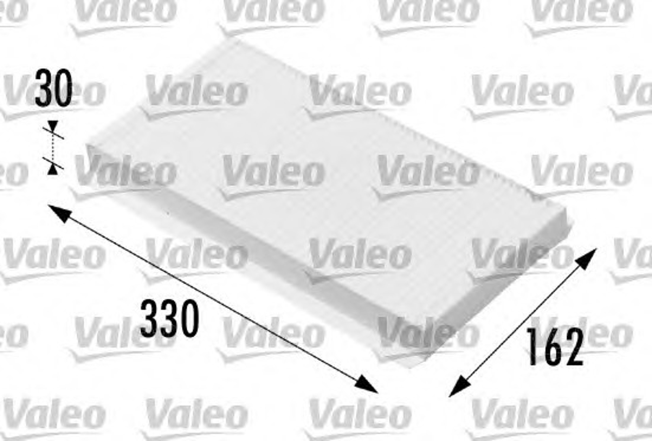 Фильтр салона VALEO 698711