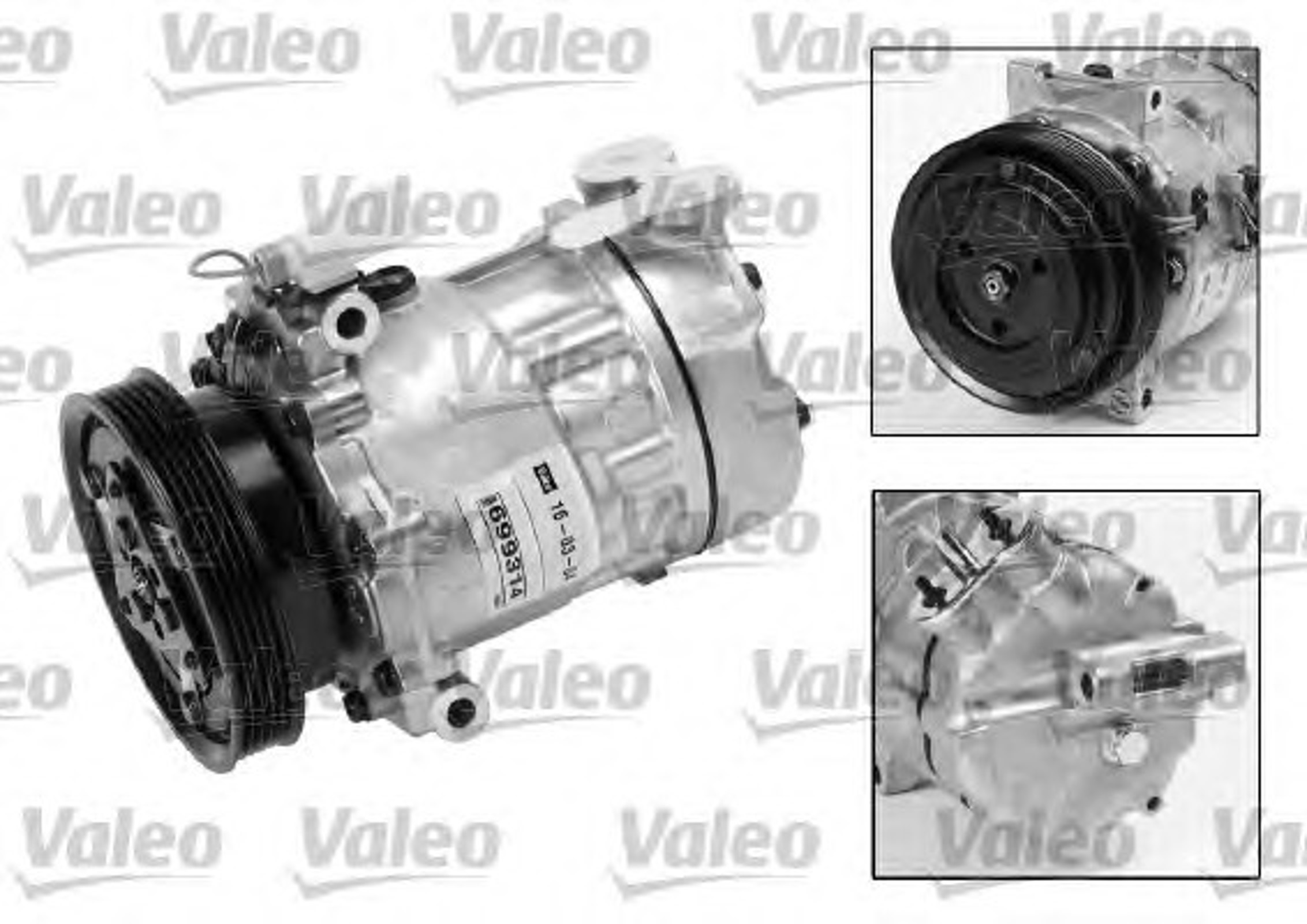 Компрессор кондиционера VALEO 699314