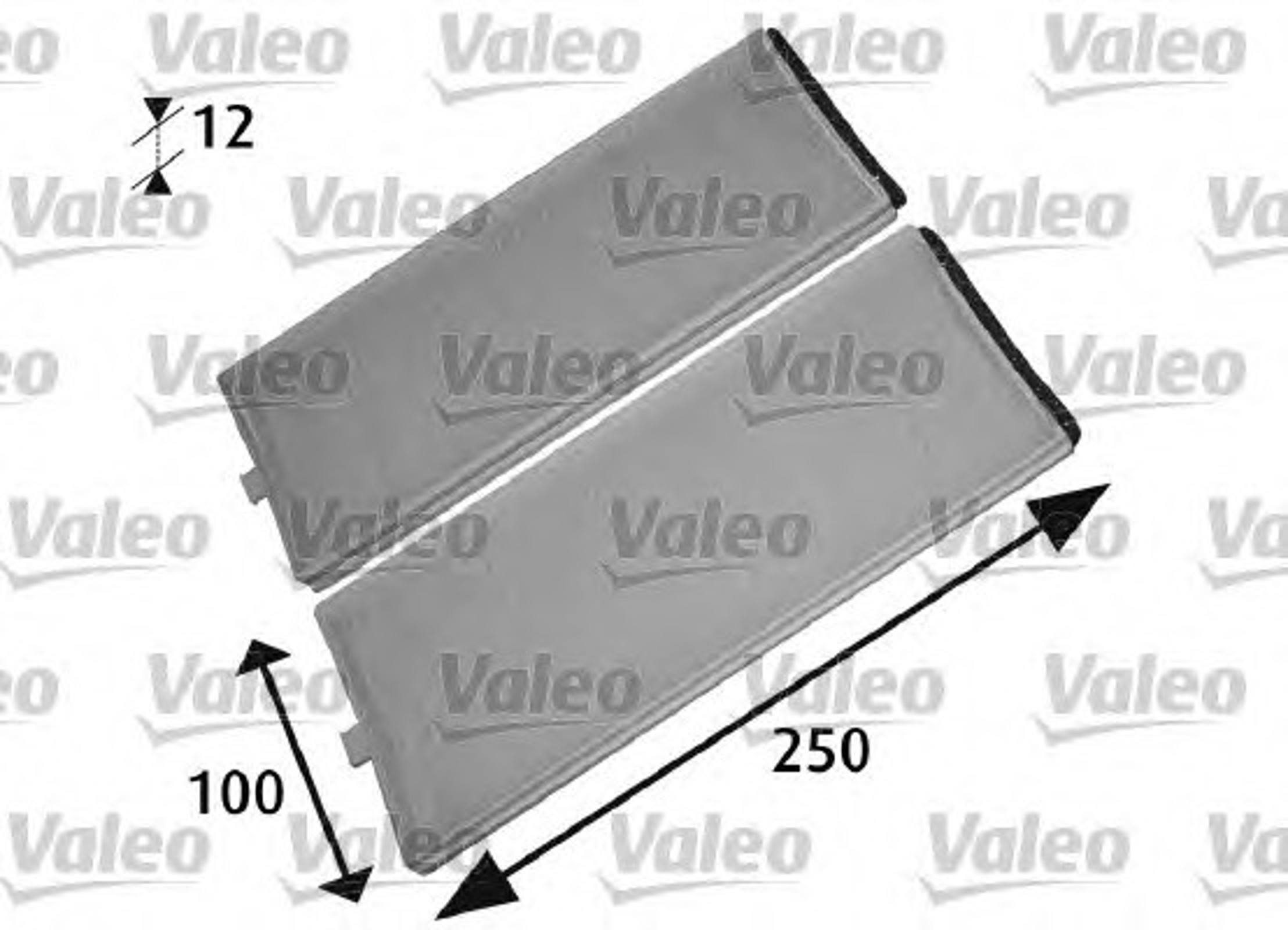 Фильтр салона VALEO 715525
