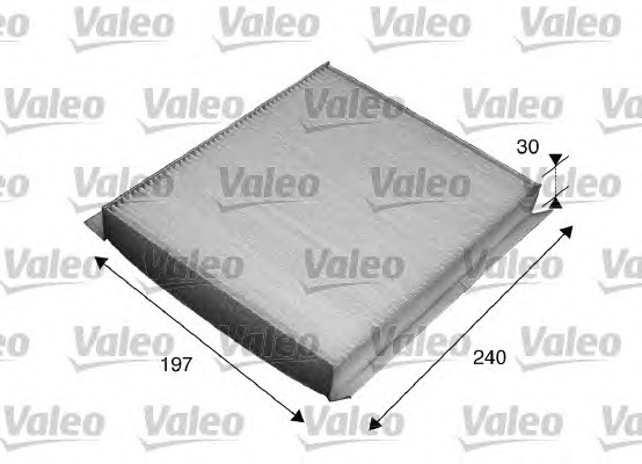 Фильтр салона VALEO 715540