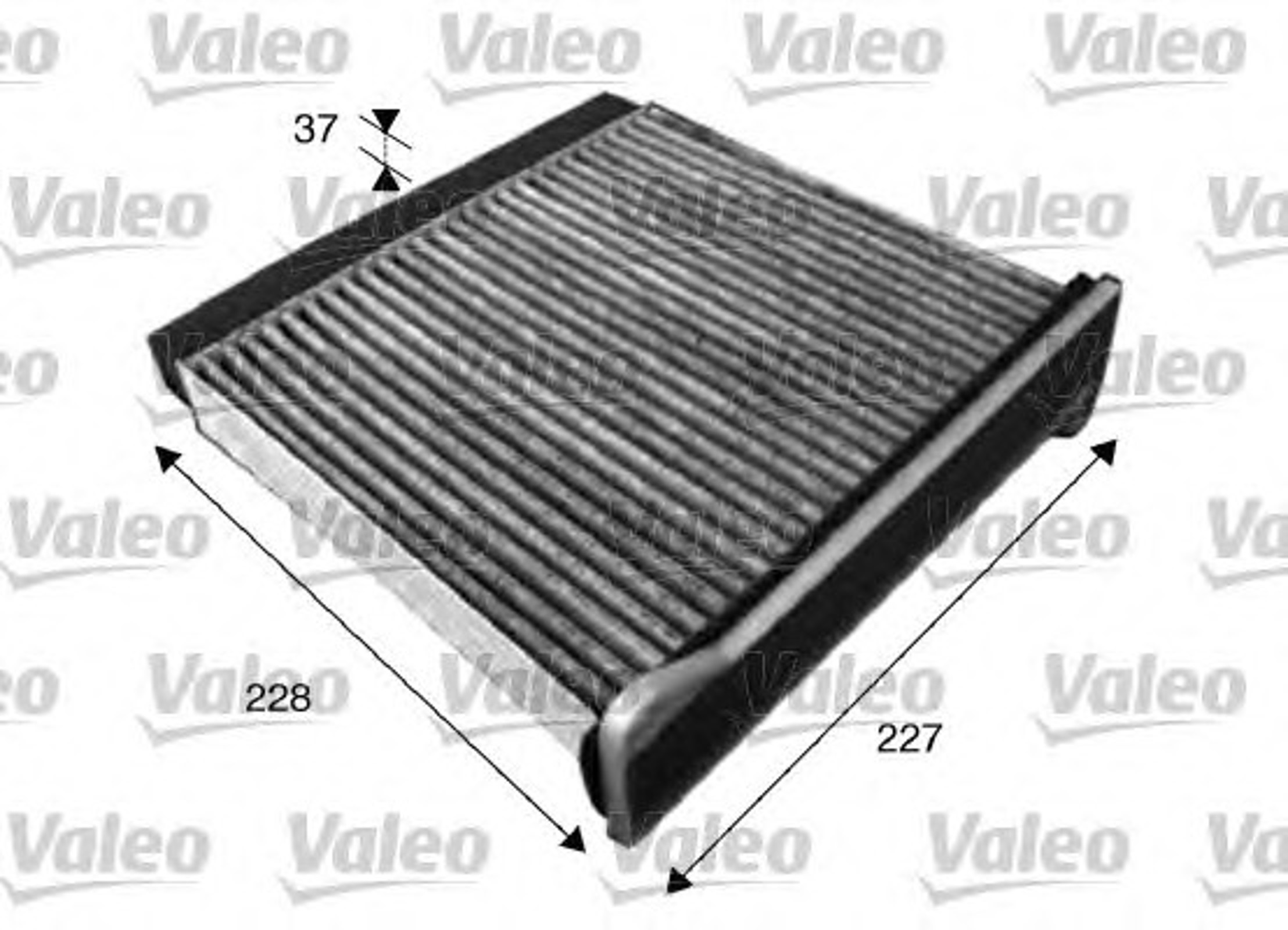 Фильтр салона VALEO 715546