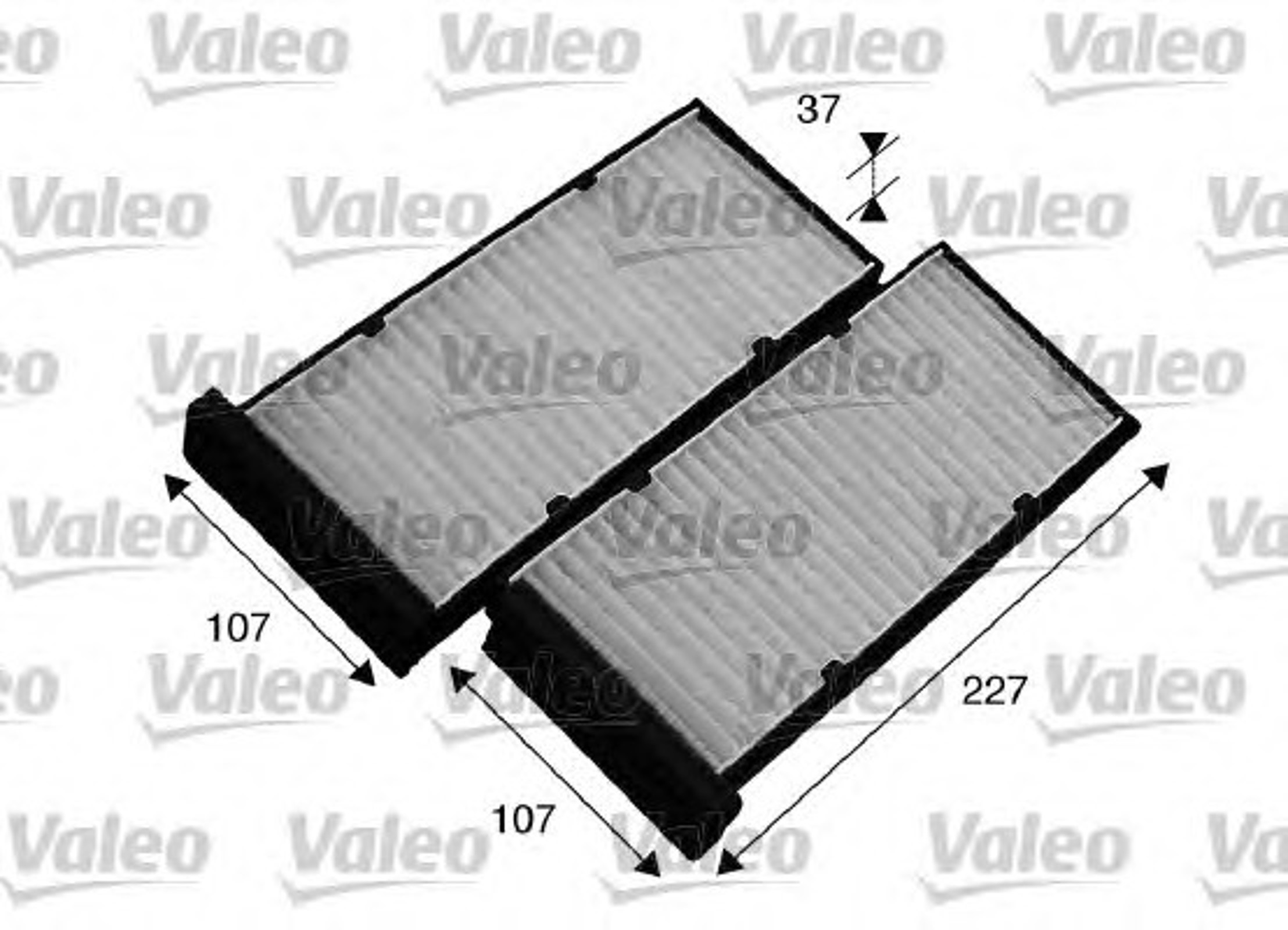 Фильтр салона VALEO 715548