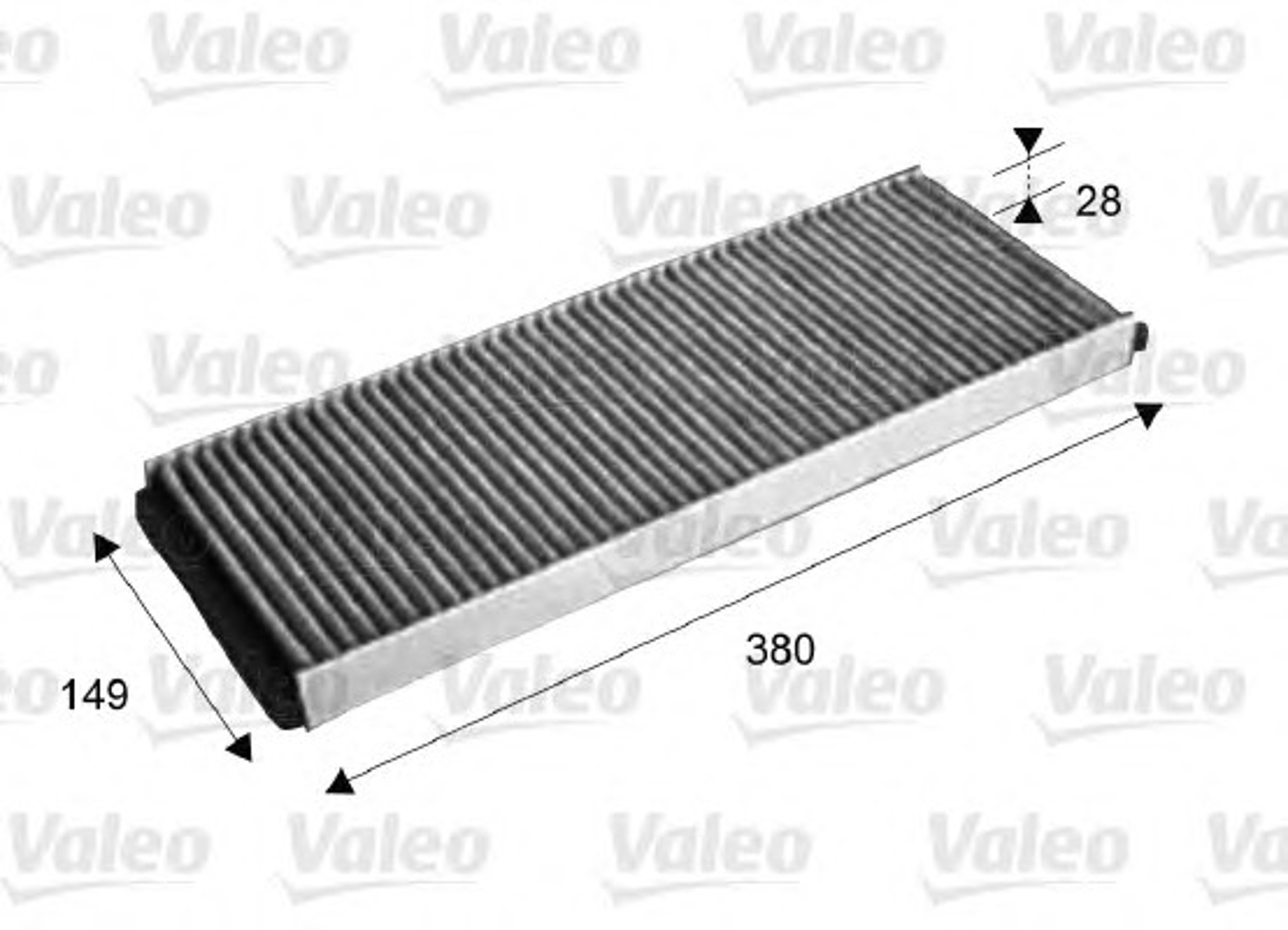 Фильтр салона VALEO 715578