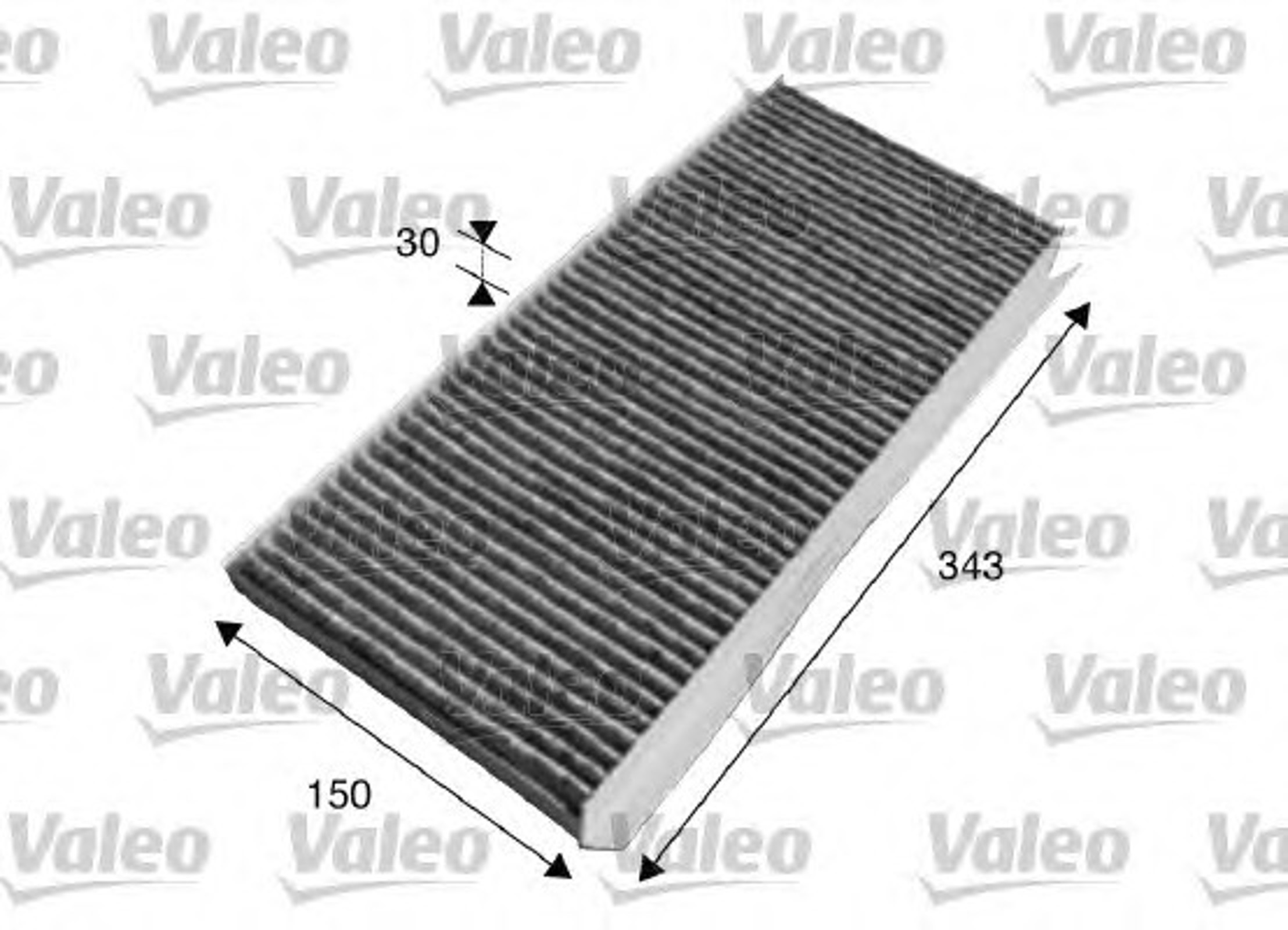 Фильтр салона VALEO 715617
