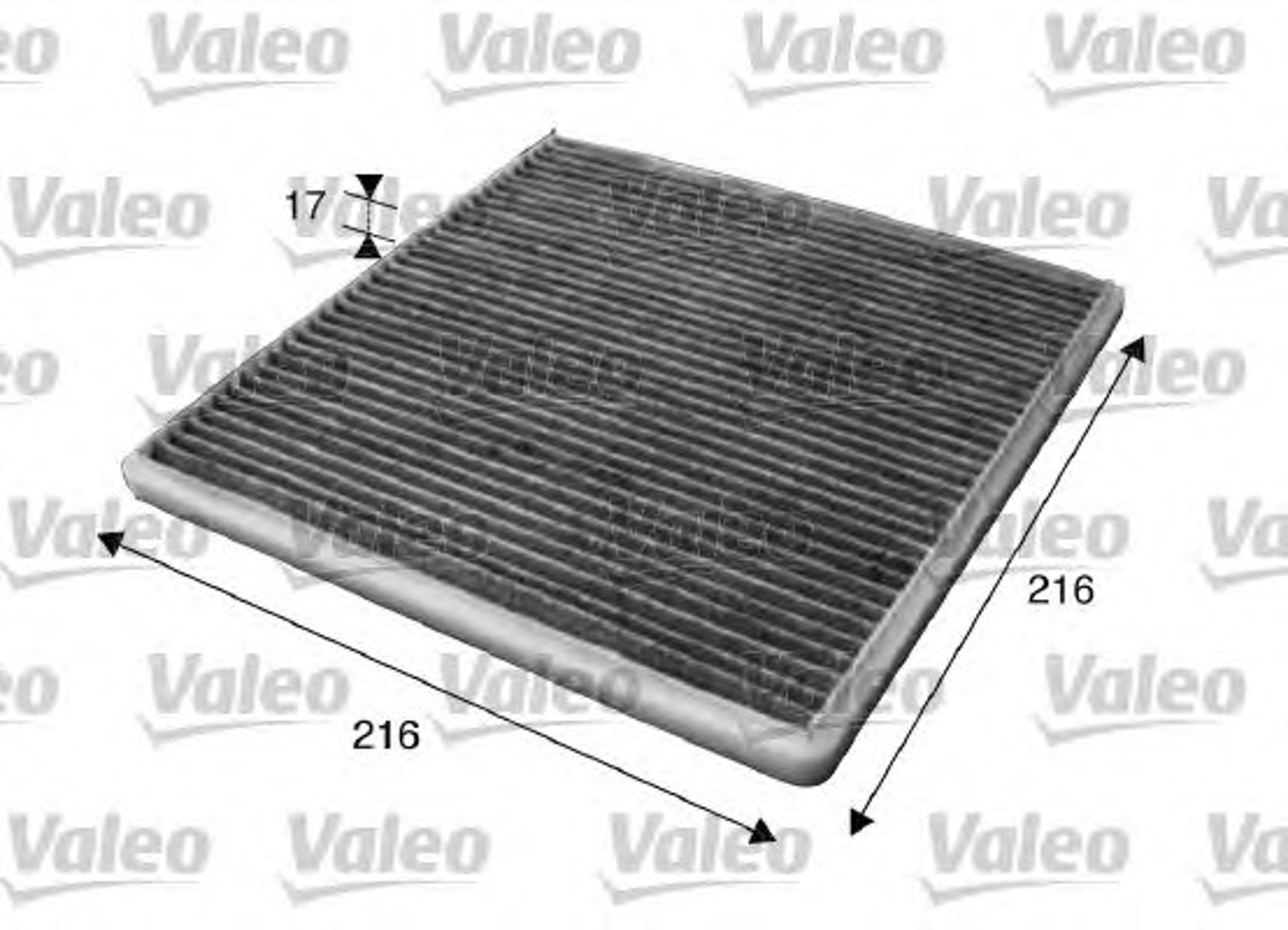 Фильтр салона VALEO 715619