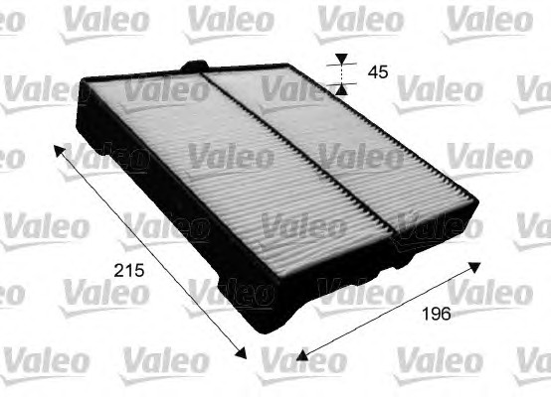 Фильтр салона VALEO 715651