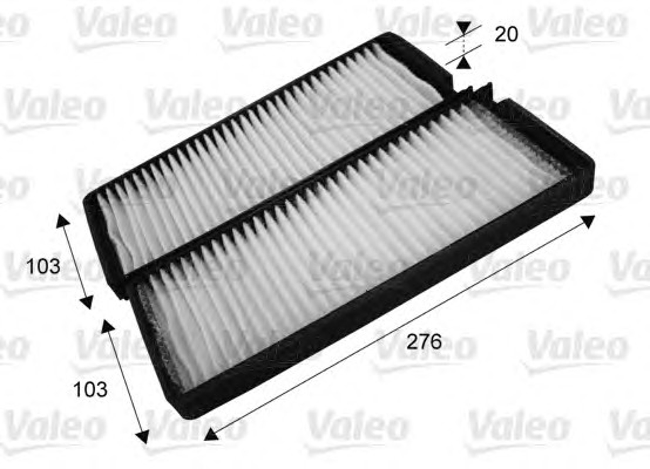 Фильтр салона VALEO 715699
