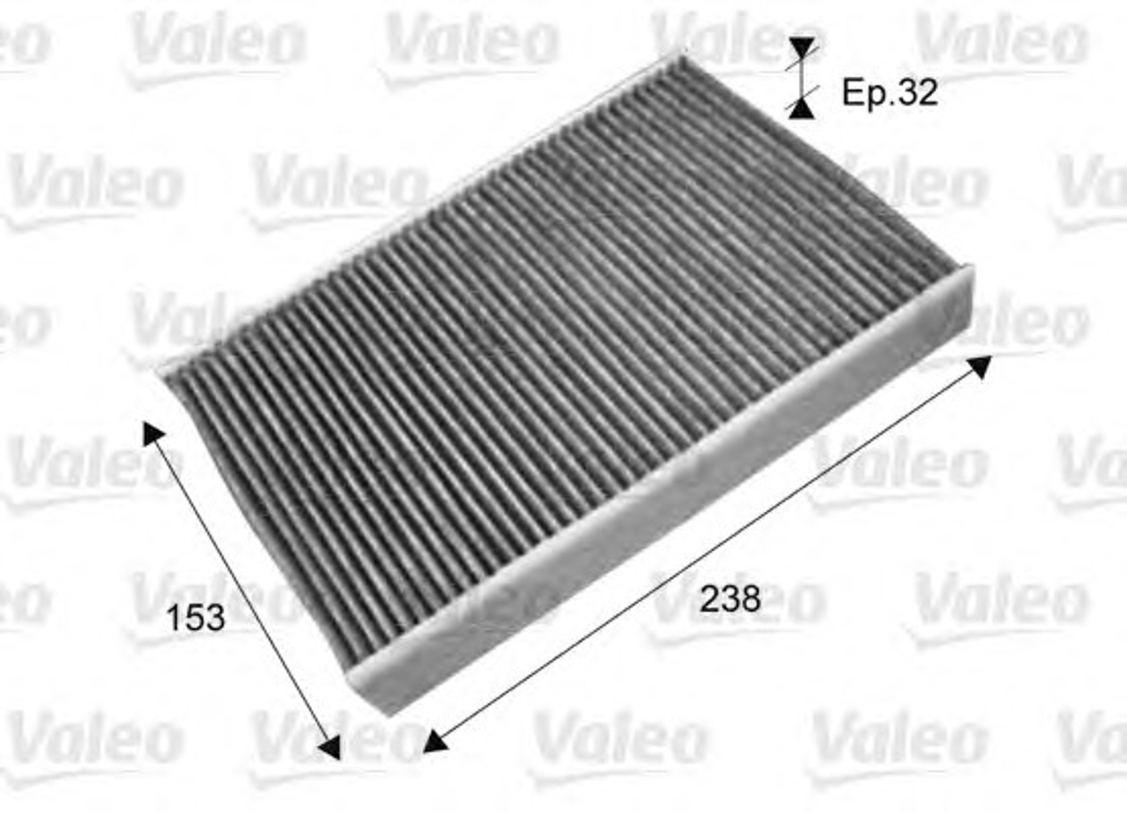 Фильтр салона VALEO 715722
