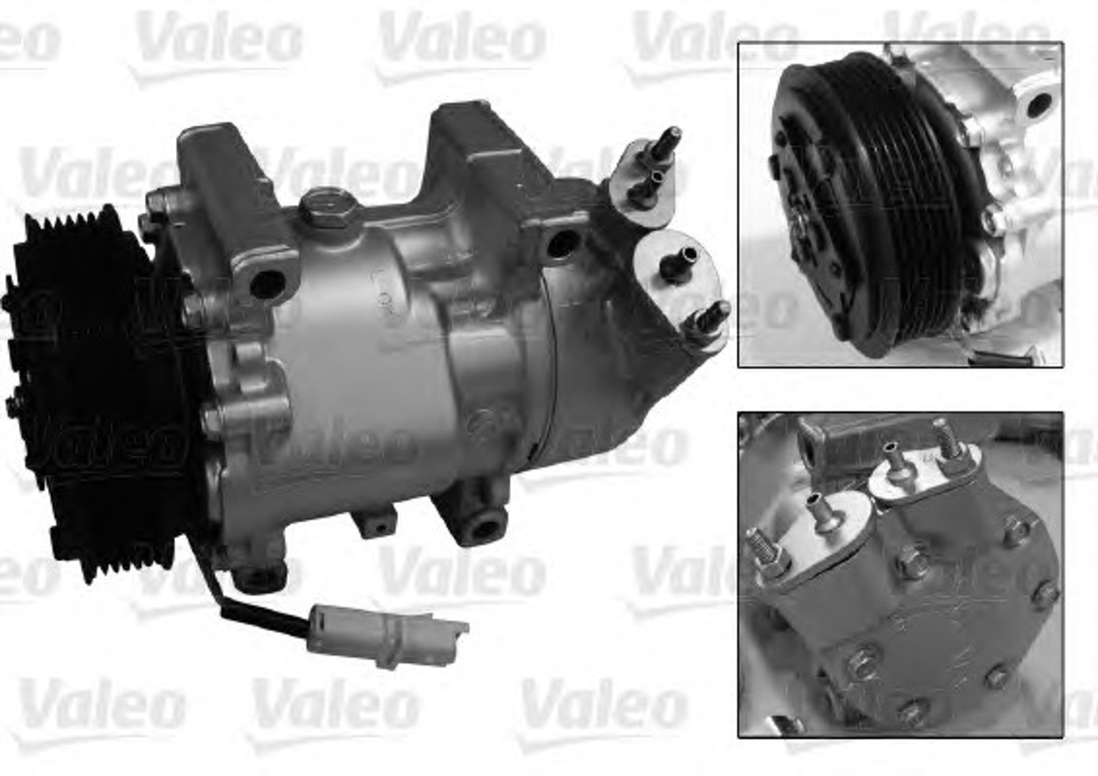 Компрессор кондиционера VALEO 813689