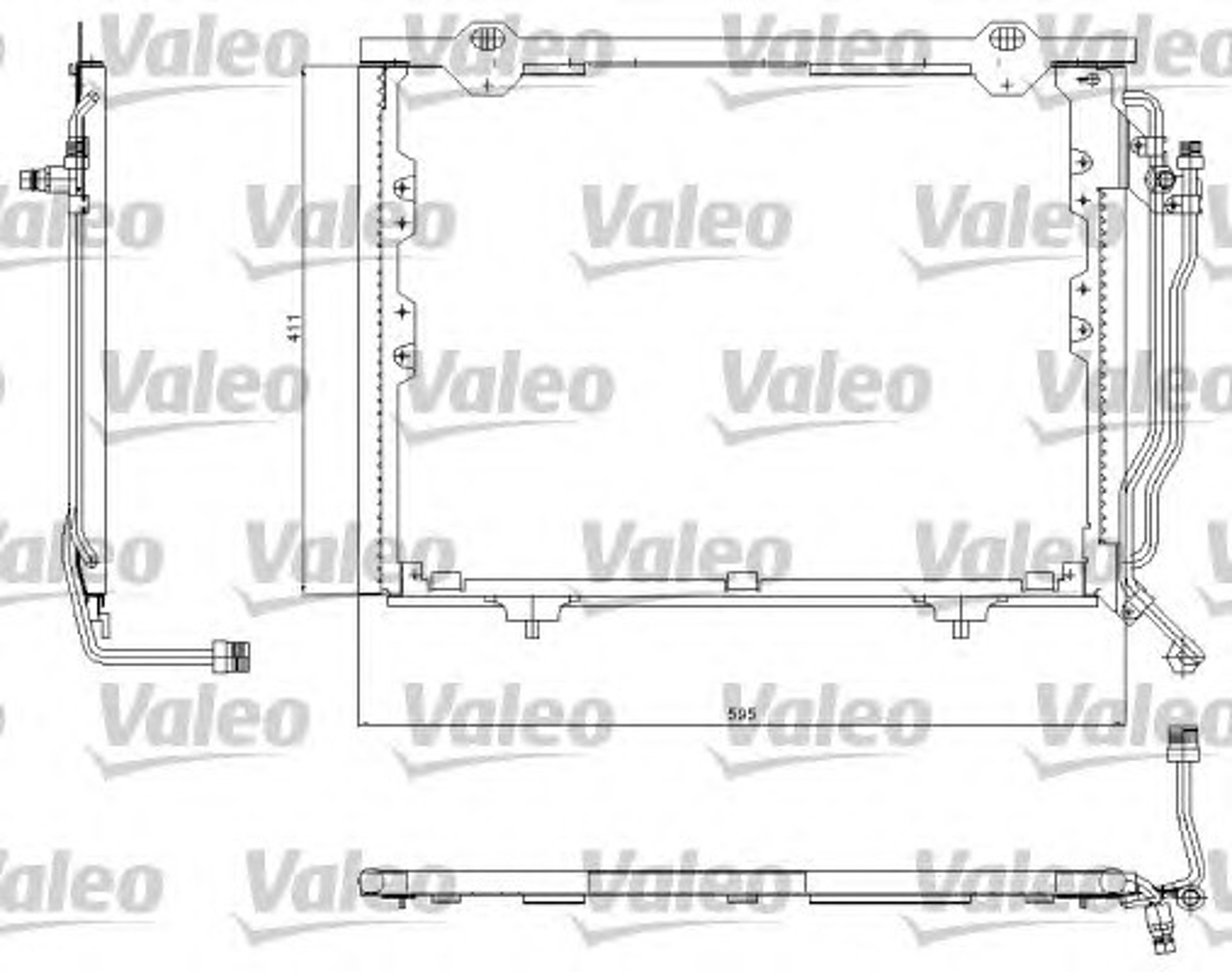 Конденсатор кондиционера VALEO 817563