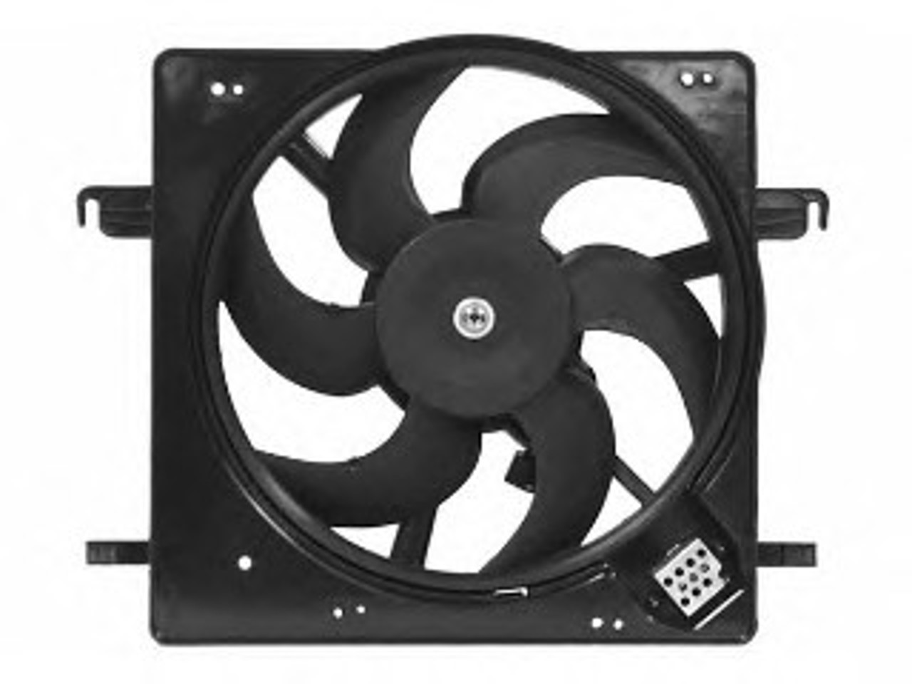 Вентилятор охлаждение двигателя VAN WEZEL 1865746