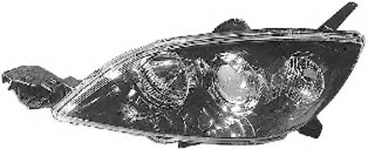 Основная фара VAN WEZEL 2735961