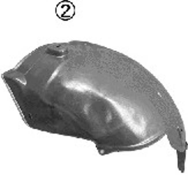 Подкрылок VAN WEZEL 3792435