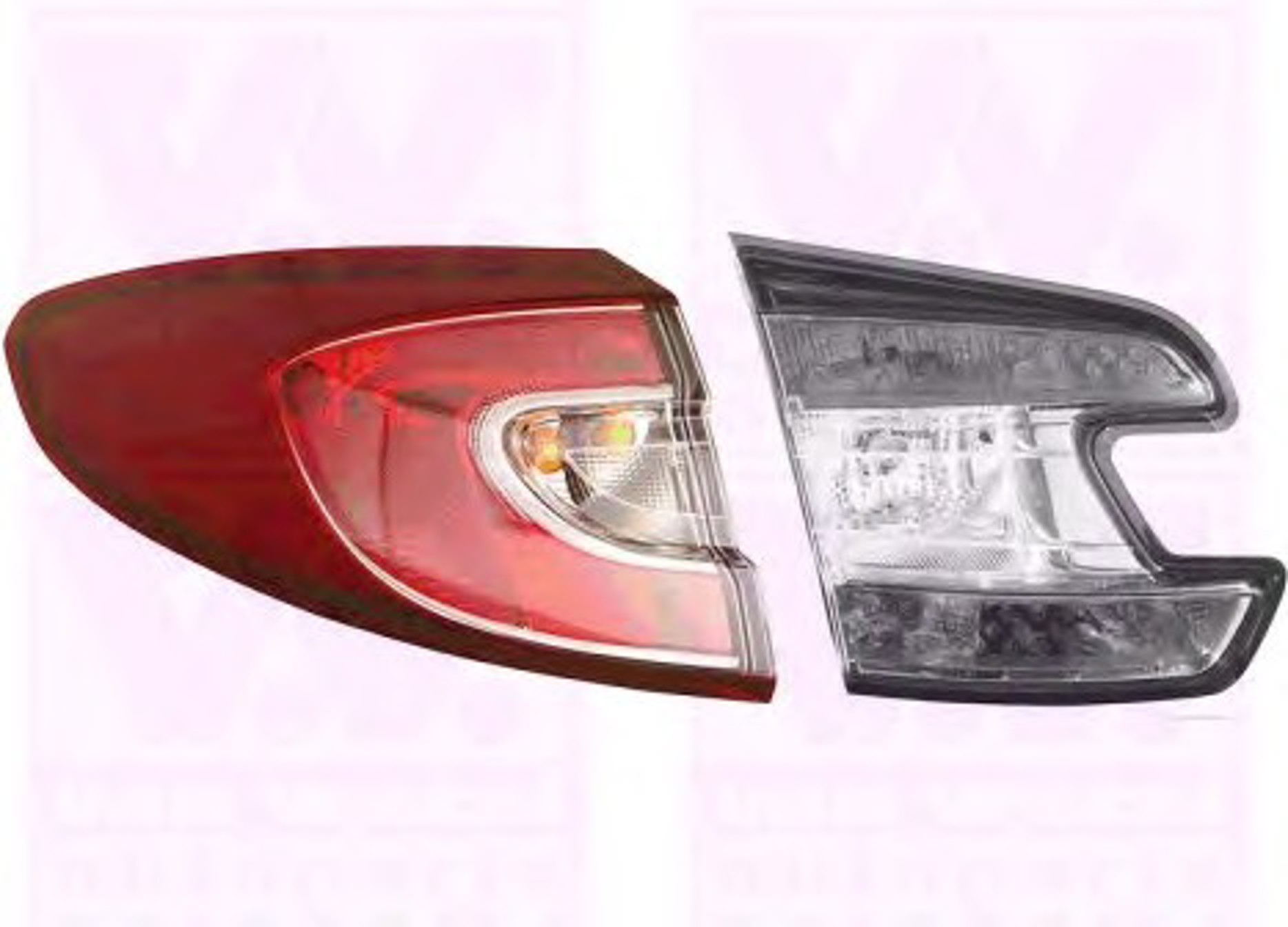 Задний фонарь VAN WEZEL 4377925