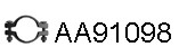Хомут глушителя VENEPORTE AA91098