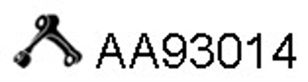 Крепление глушителя VENEPORTE AA93014