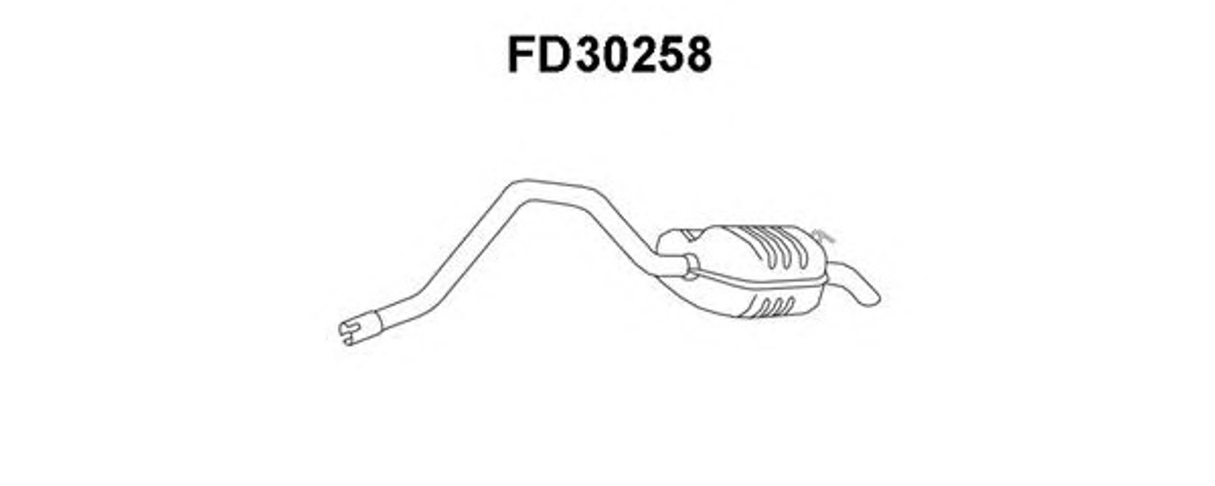 Глушитель VENEPORTE FD30258