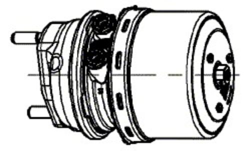 Тормозной цилиндр с пружинным энергоаккумулятором WABCO 925 484 021 0