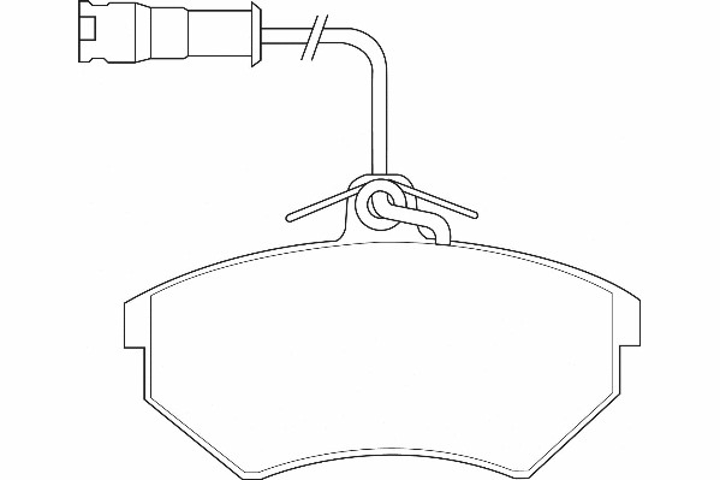 Колодки тормозные дисковые WAGNER WBP20669A