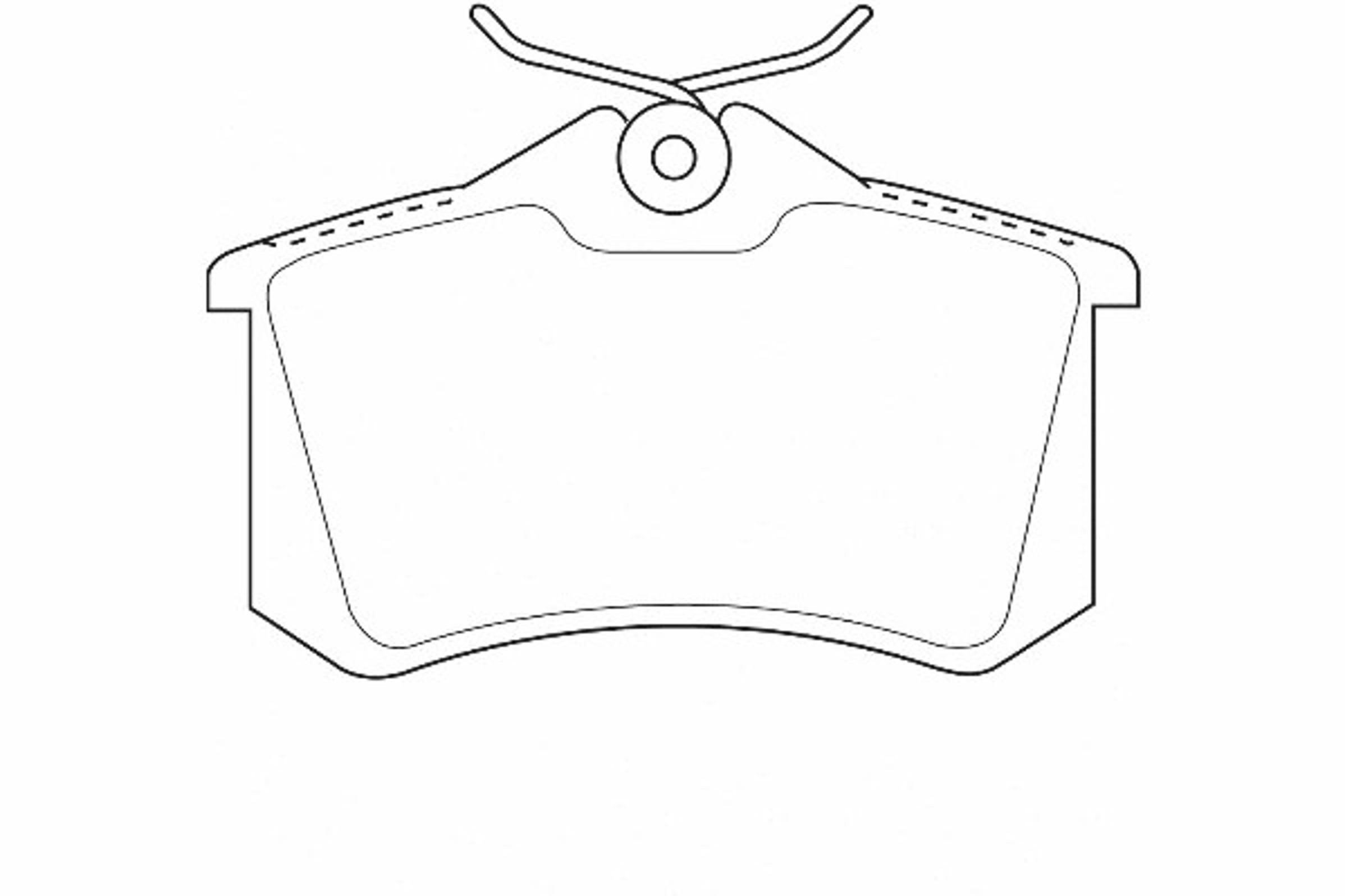 Колодки тормозные дисковые WAGNER WBP20961B