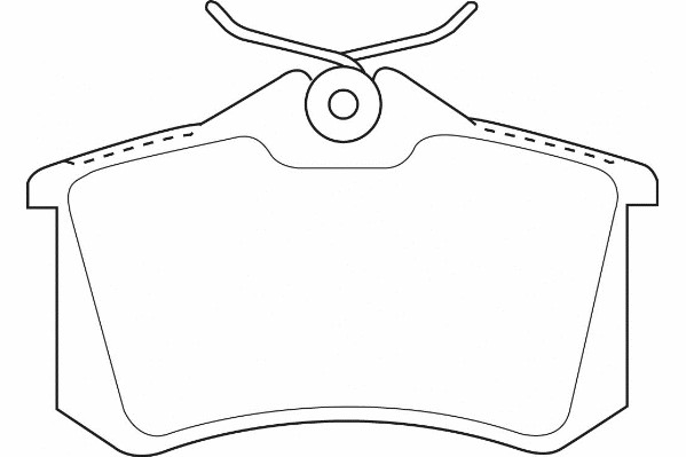 Колодки тормозные дисковые WAGNER WBP20961C